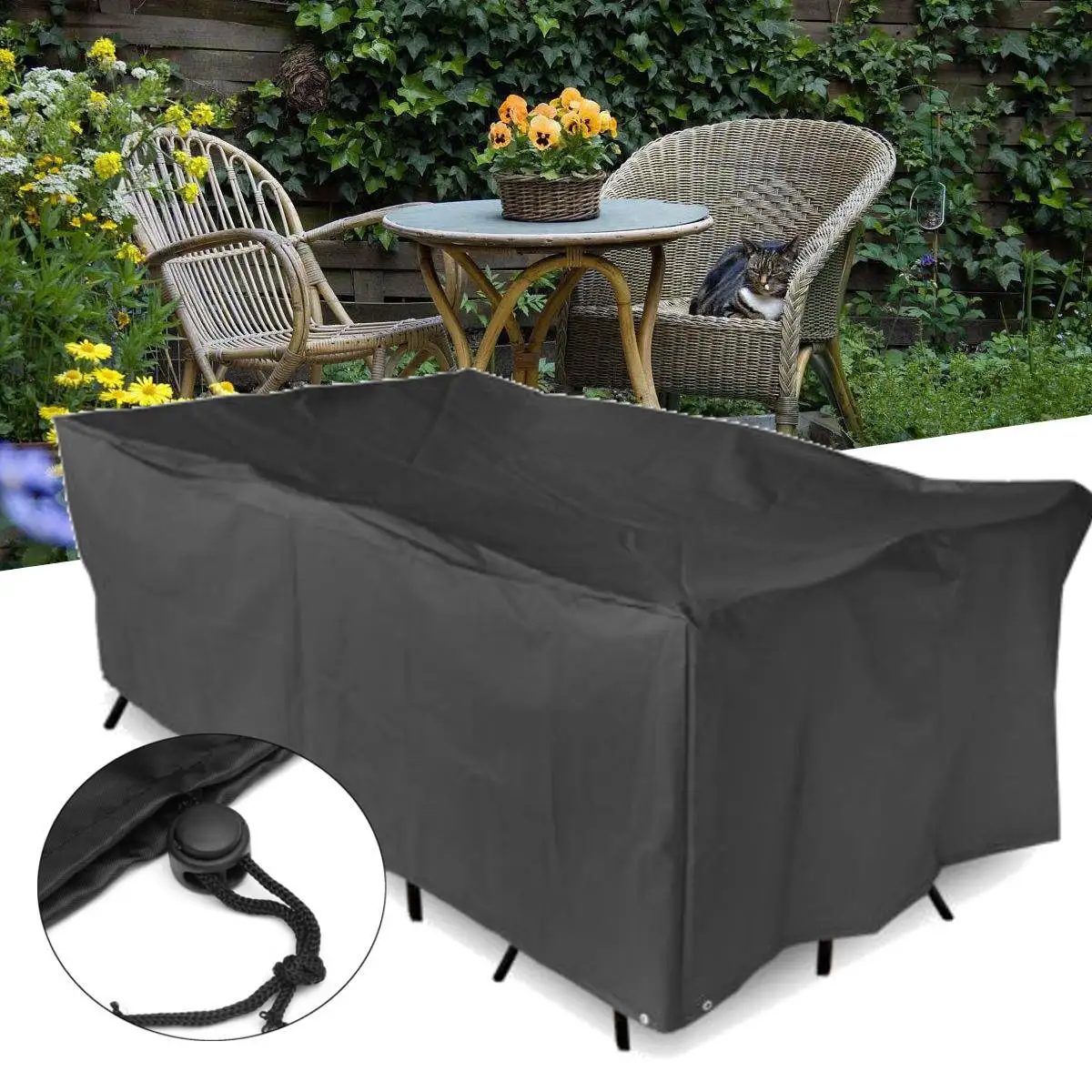 Stable quality complete production line Patio High Quality Garden Chair And  Table Furniture Cover Outdoor