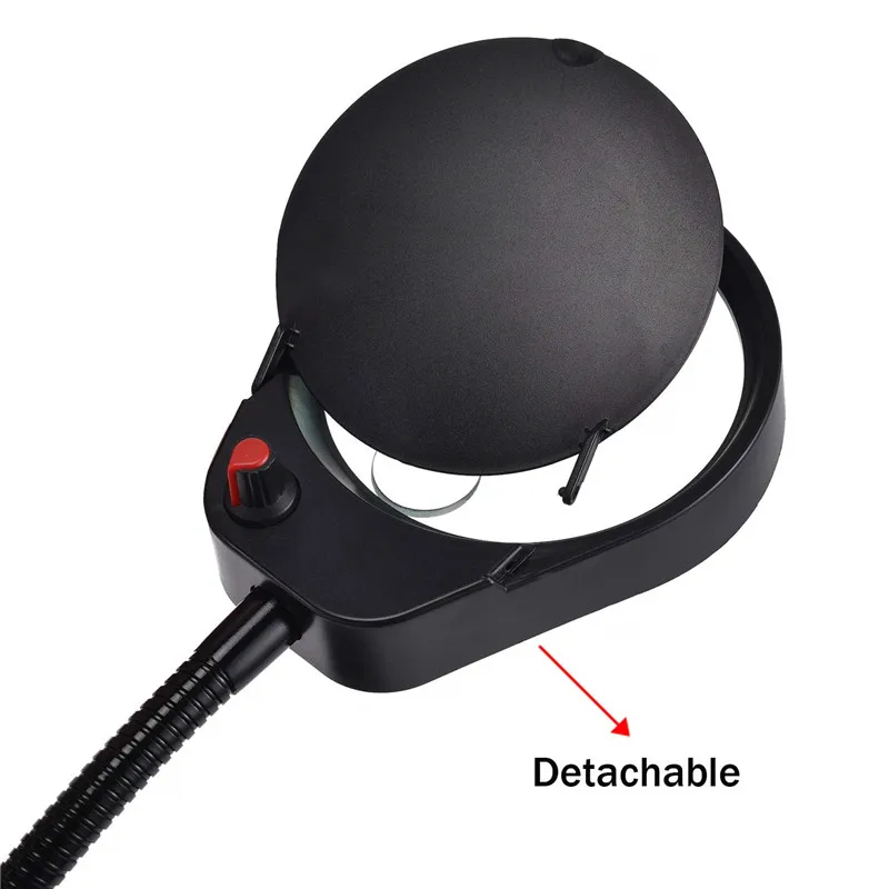 Модный дизайн столешницы Сертификация ce светодиодное illumating увеличительное стекло