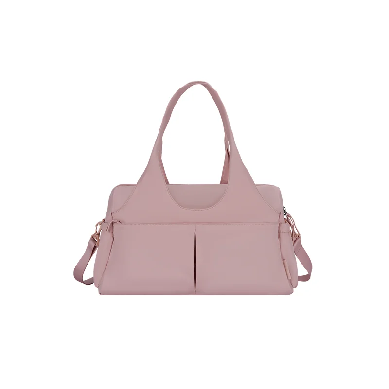 WORTHFIND Custom Weekender Bag Travel Overnight Spend The Night Duffle Sports Gym Mat Bag Pink Bags For Women