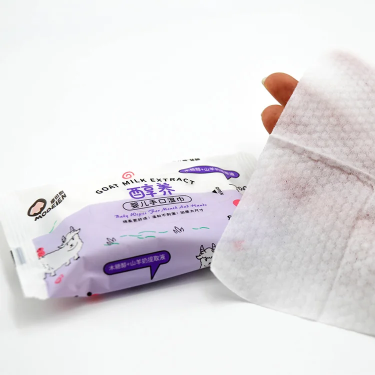 Baby things unscented thicken 99.9 water embossed pearl pattern 8pcs baby hand & mouth wet wipes for new born