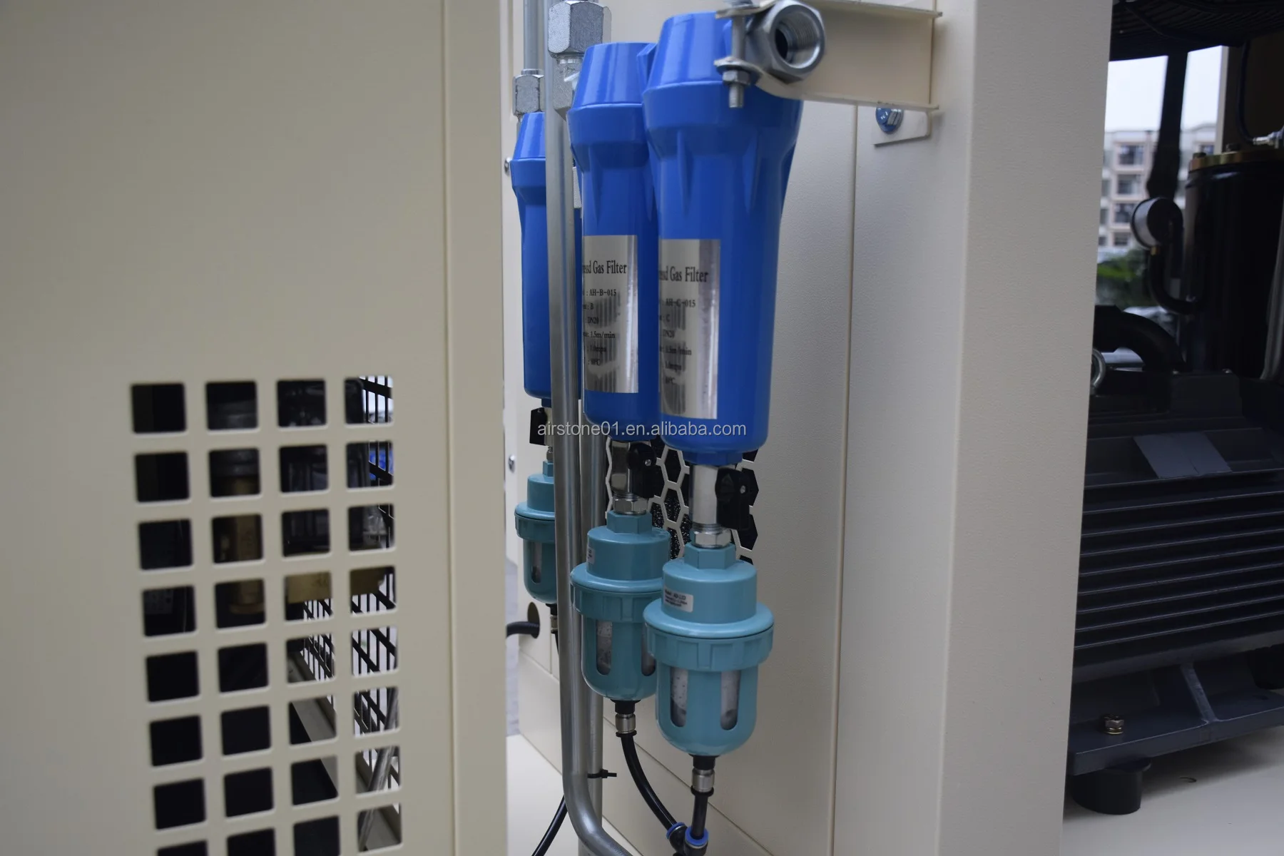 11kw screw air compressor with tank