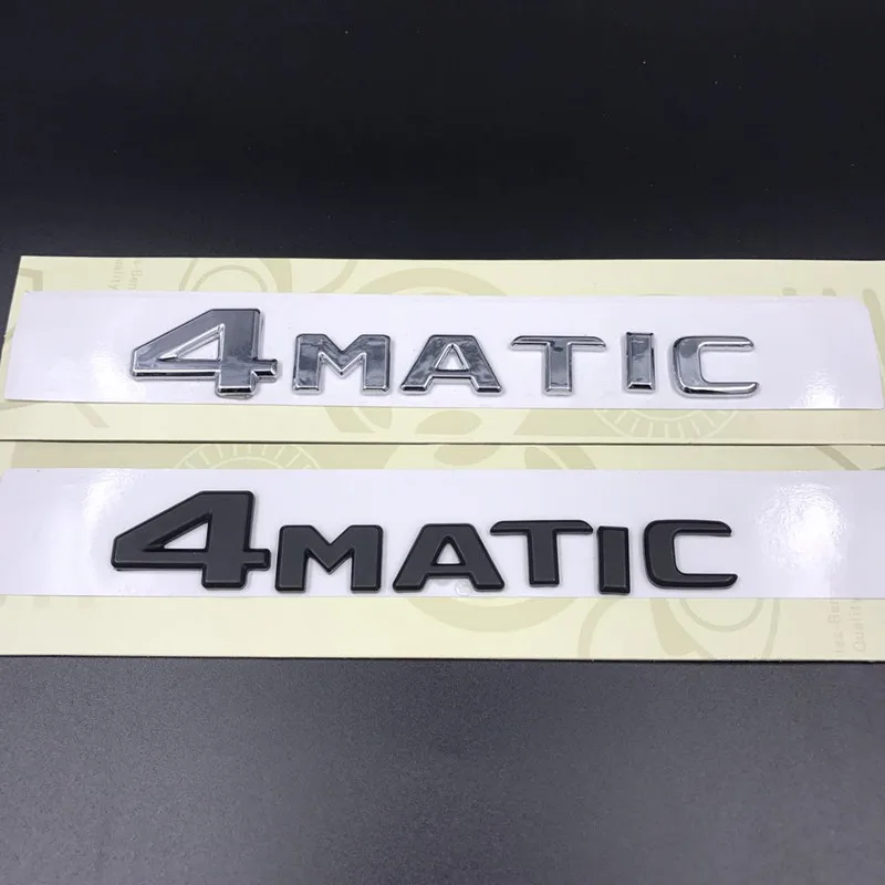 3D ABS Car Styling Emblem Badge Sticker Chrome Letters For Mercedes Benz GLE 350 4matic W220