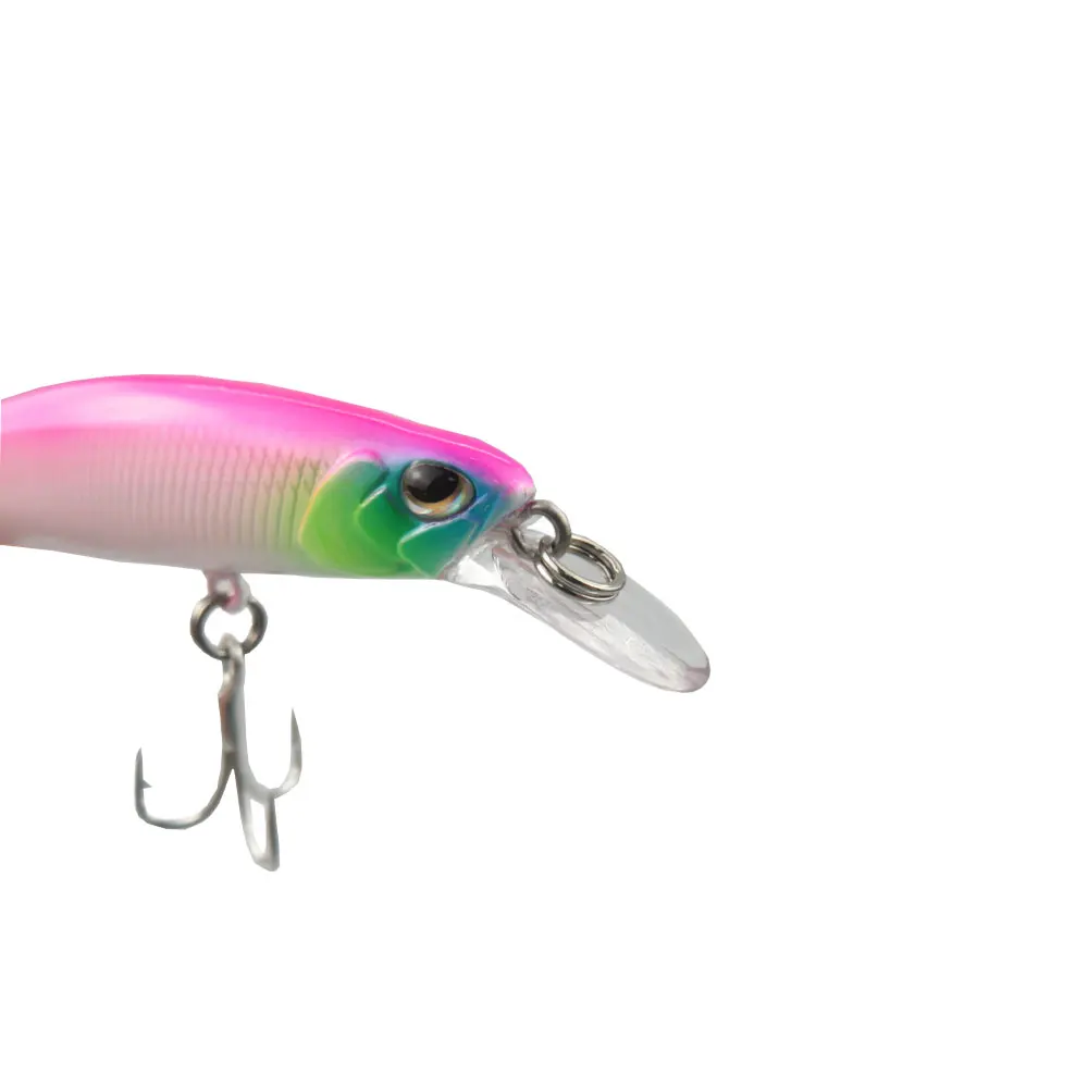 Factory direct new gradient pink minnow 93mm/13g hard bait fishing sunken minnow mackerel fishing minnow bait