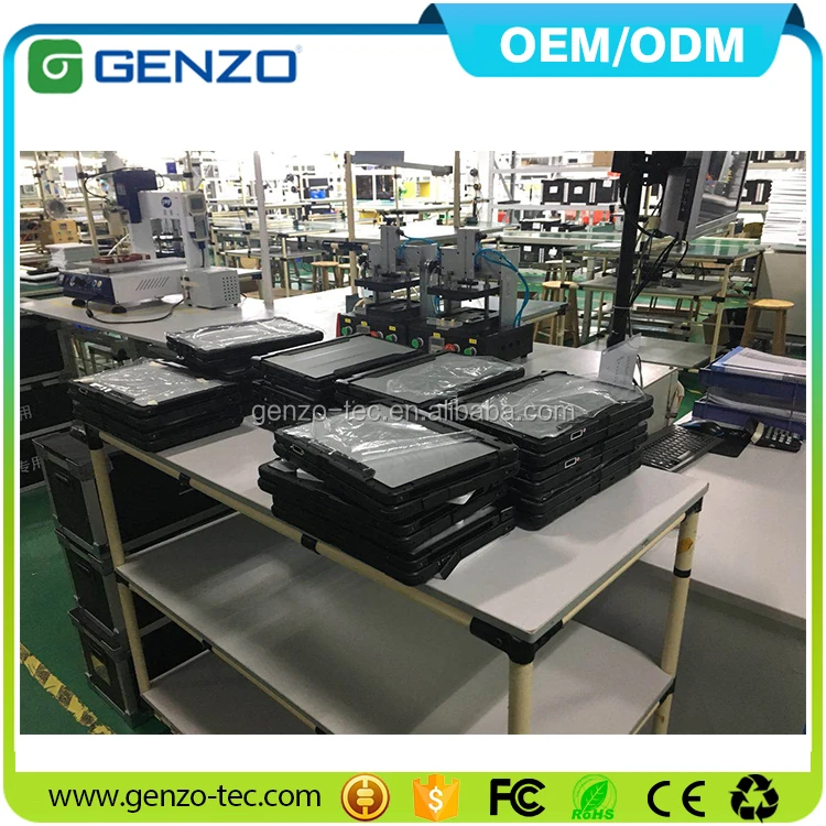 
700 NITS 8GB / 16GB RAM Laptops 14 inch waterproof tablet Rugged Laptop with Fingerprint 