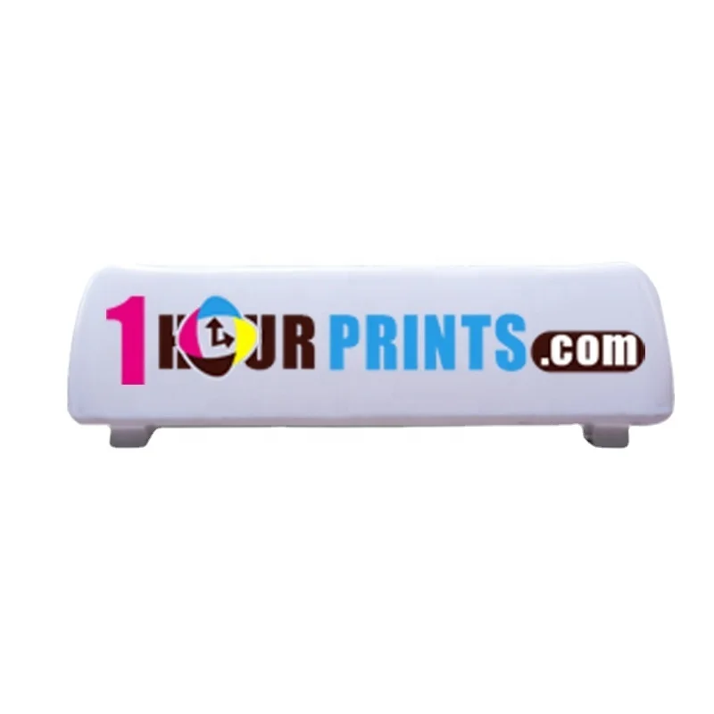 Cab lights pure white taxi sign roof top magnet with light/customized color