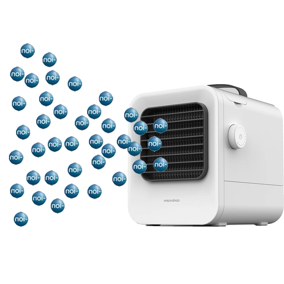 Настольный воздушный охладитель xiaomi, быстрое и простое персональное пространство, Миниатюрный Настольный водяной вентилятор