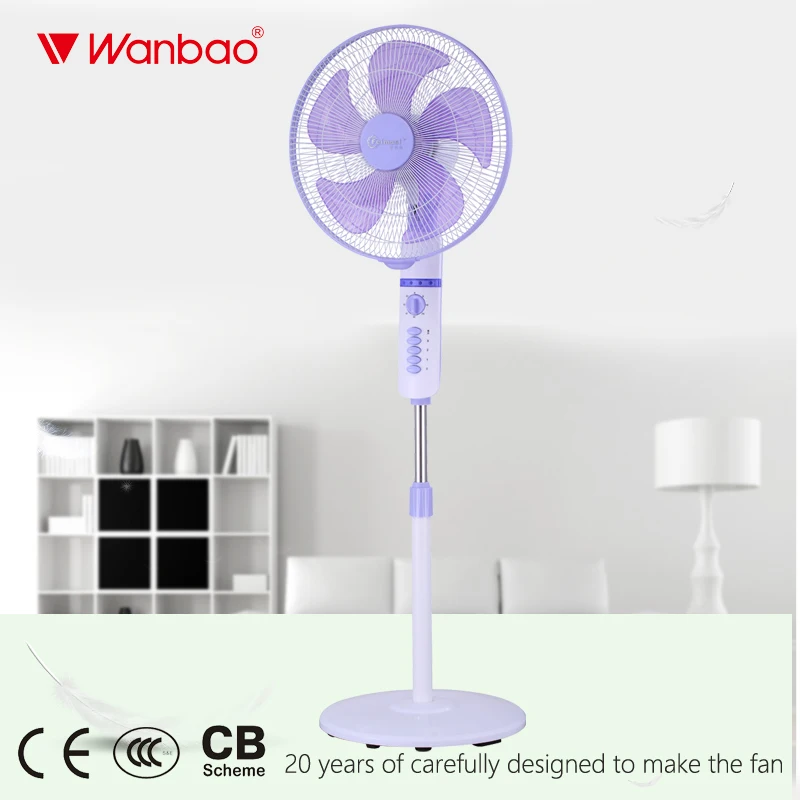 air cooling electronic fan and floor installation ventilatores 16' Stand Fan