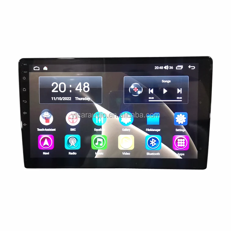 Автомобильный мультимедийный плеер универсальный 9/10/7 дюймов 2 Din Android 12 стерео 4 + 64 ГБ радио 7862 GPS-навигация DVD видео Carplay 360