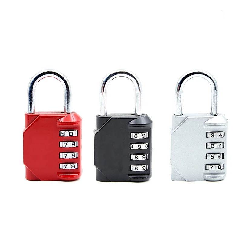 Hot selling big size Travel security suitcase 4 Digit password Luggage combination lock padlock code