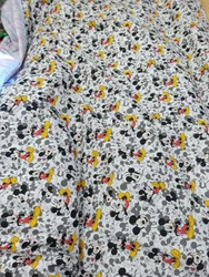 60s 120gsm Combed Cotton Custom Print Shirt Fabric 100% Cotton (hj-013)