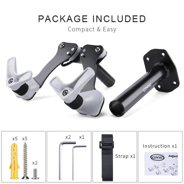 Bicycle Bike Wall Mount Horizontal Bicycle Support MTB Hanger Hooks for Garage Indoor Bike Storage Repair Stand Bike Accessories