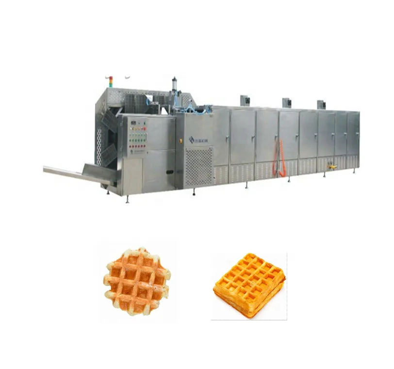Waffle Production Line Waffle Forming Machine Waffle Making Machine