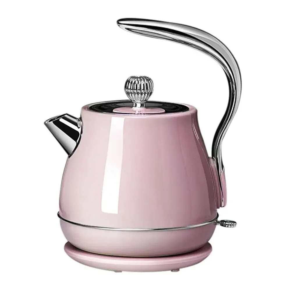 Fashion Design Low Price Stainless Steel Body Colourful Auto Shut Off Boil Dry Protection Ball Shape 1.7 L Electric Water Kettle