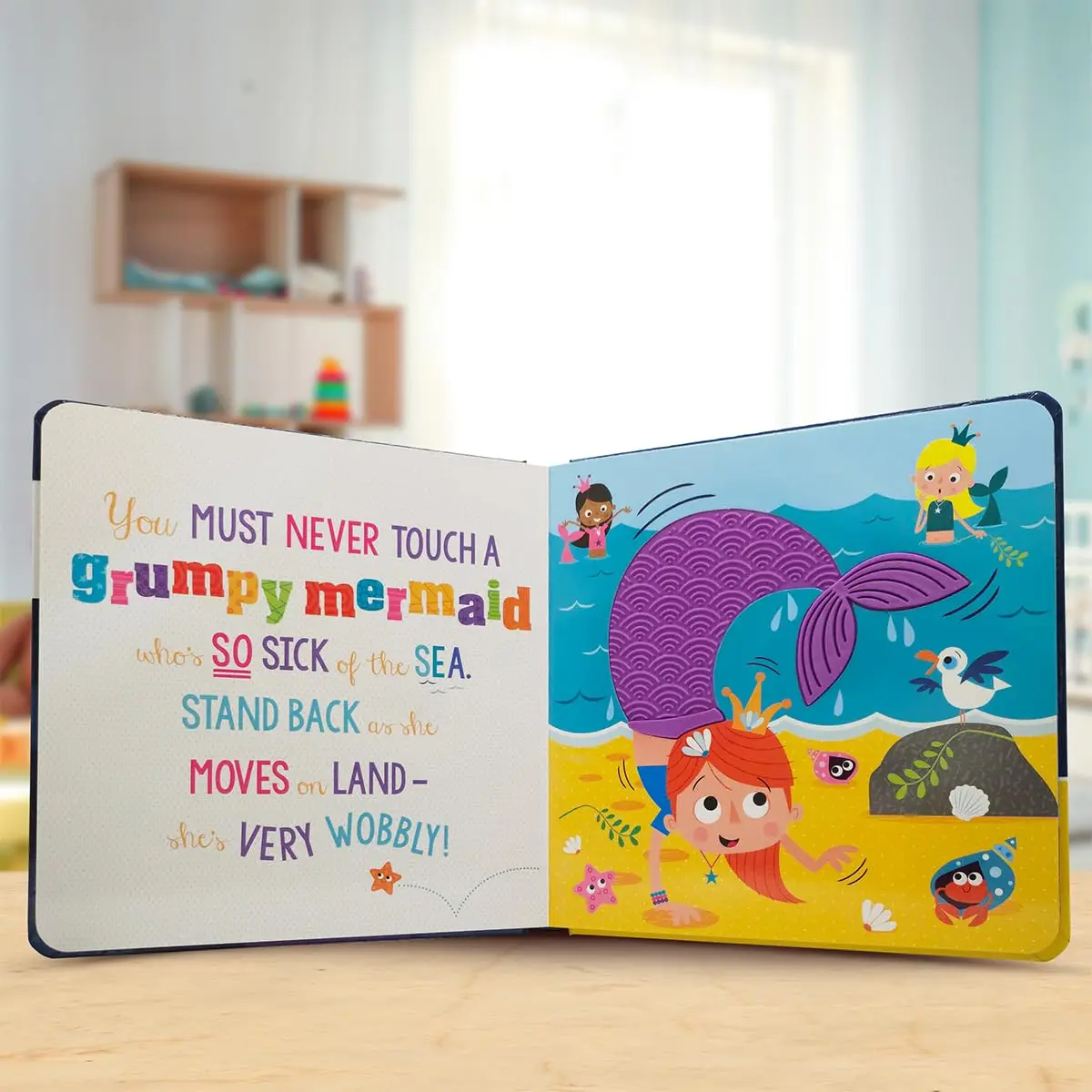 ULi paper Custom thick baby learning touch feel animal board book with die cut shape printing touch and feel book for kids