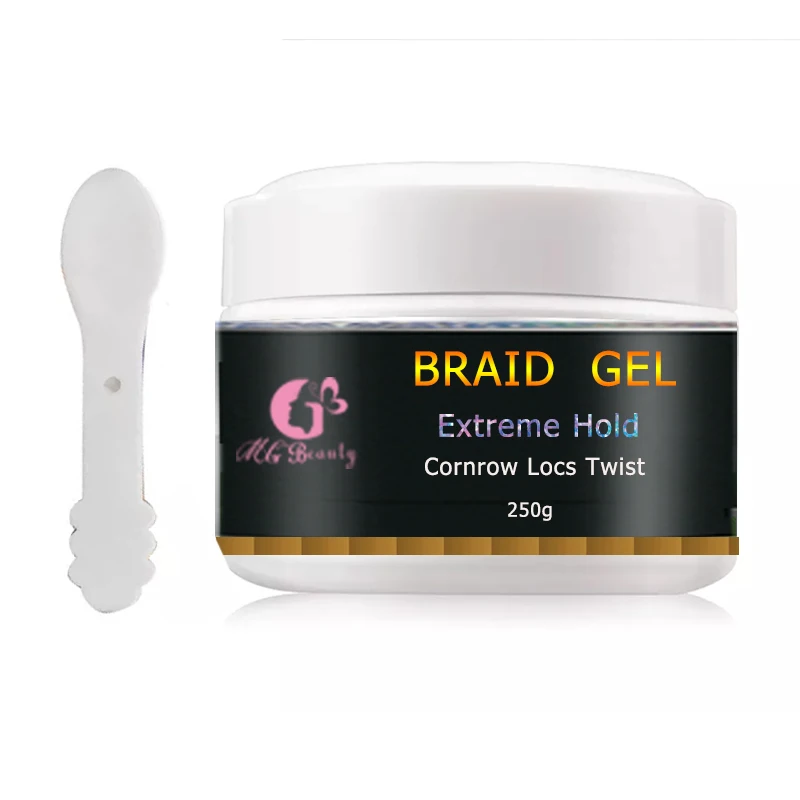 Private Label Anti Itch Cool Scalp African Hair Moisturizing Twists Locs Styling Braid Gel