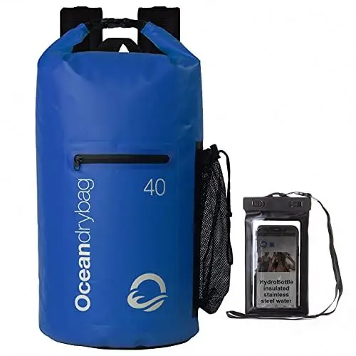 Super Deal 500D PVC Floating 2L Duffle Ocean Pack Waterproof Backpack Dry Bag Perfect for Swimming Fishing Kayak Paddle