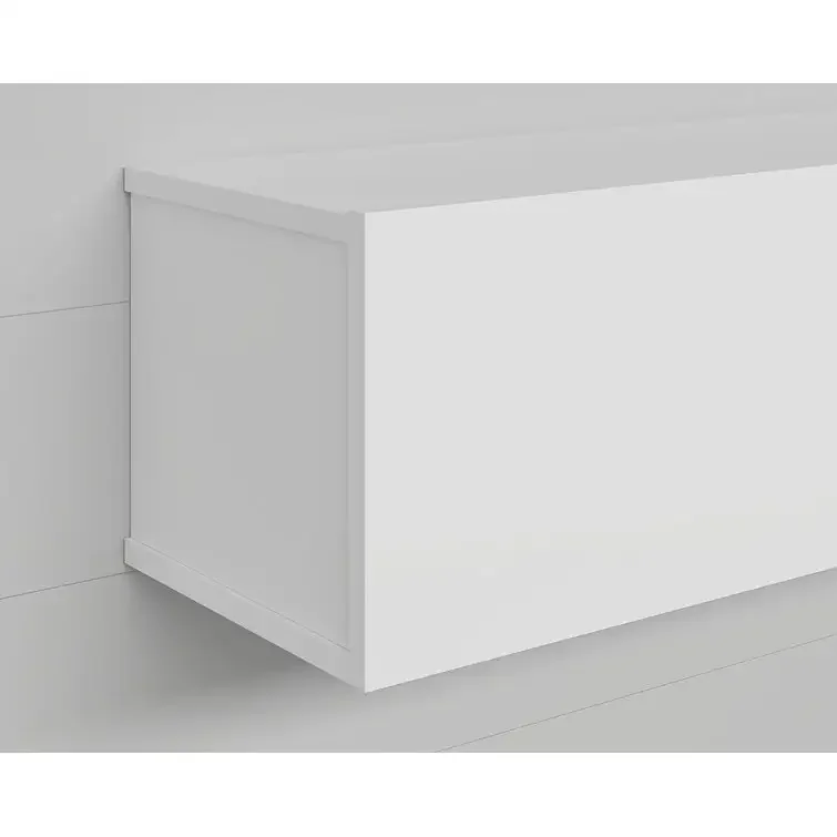 Living room rock board suspended TV cabinet