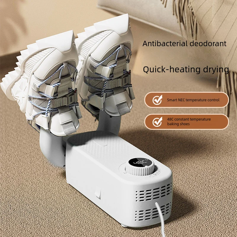 2024 New industrial 360 degree hot air constant temperature deodorization stretchable portable intelligent shoe dryer