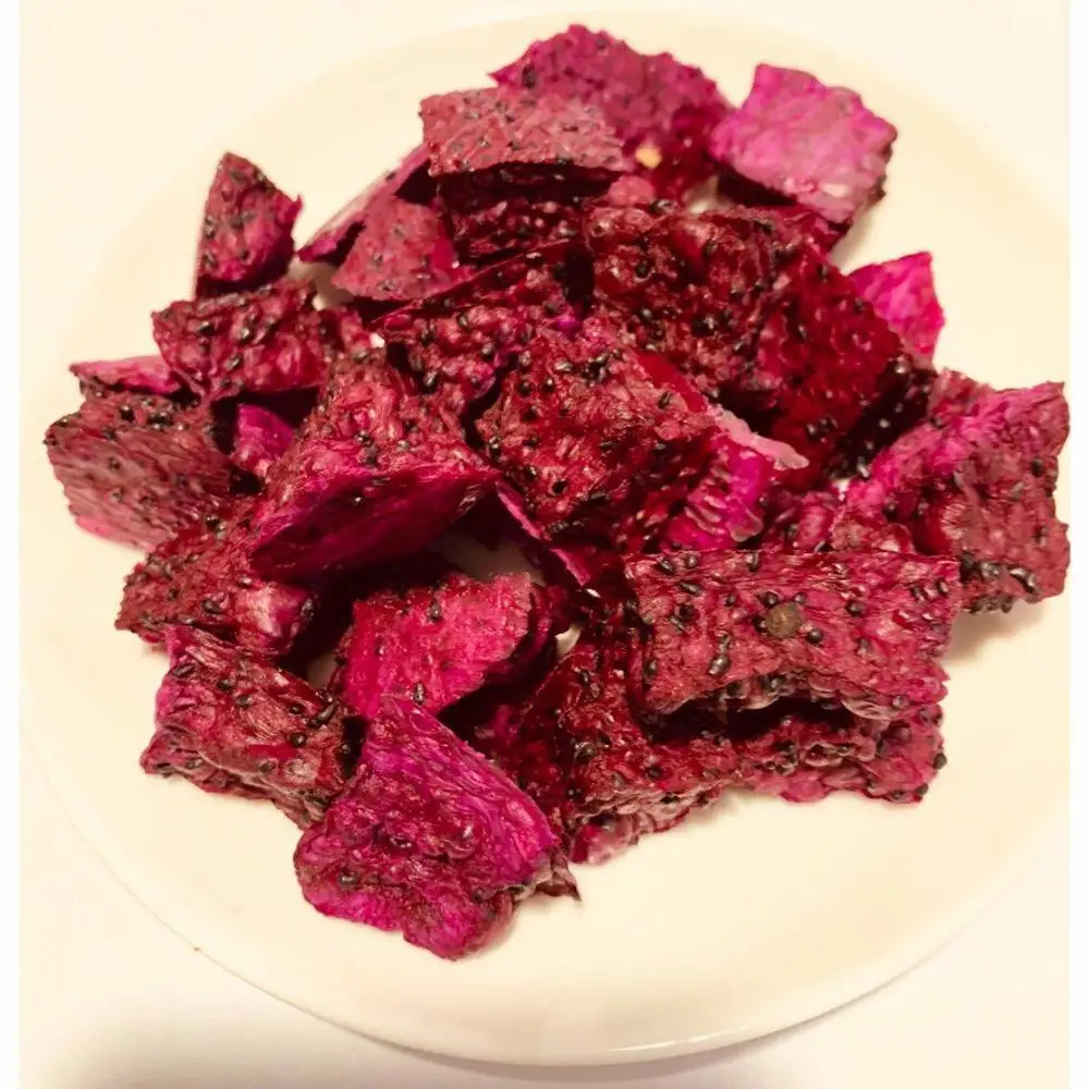 Dried red/white meet from dragon fruit in vietnam/dragon fruit cuttings/dehydrated dragon fruit 99 Gold Data