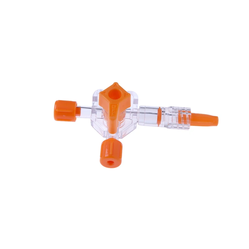 Medical EO Sterile 3 Way Tube Connector Stopcock With Luer Lock Three Way Stop Cock of hospital
