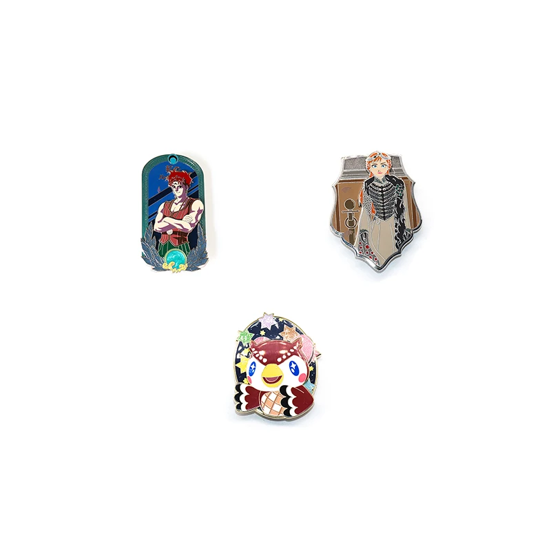 
Promotional Factory Gold Plated Metallic Custom Made Manufacture Badge Enamel Lapel Pins 