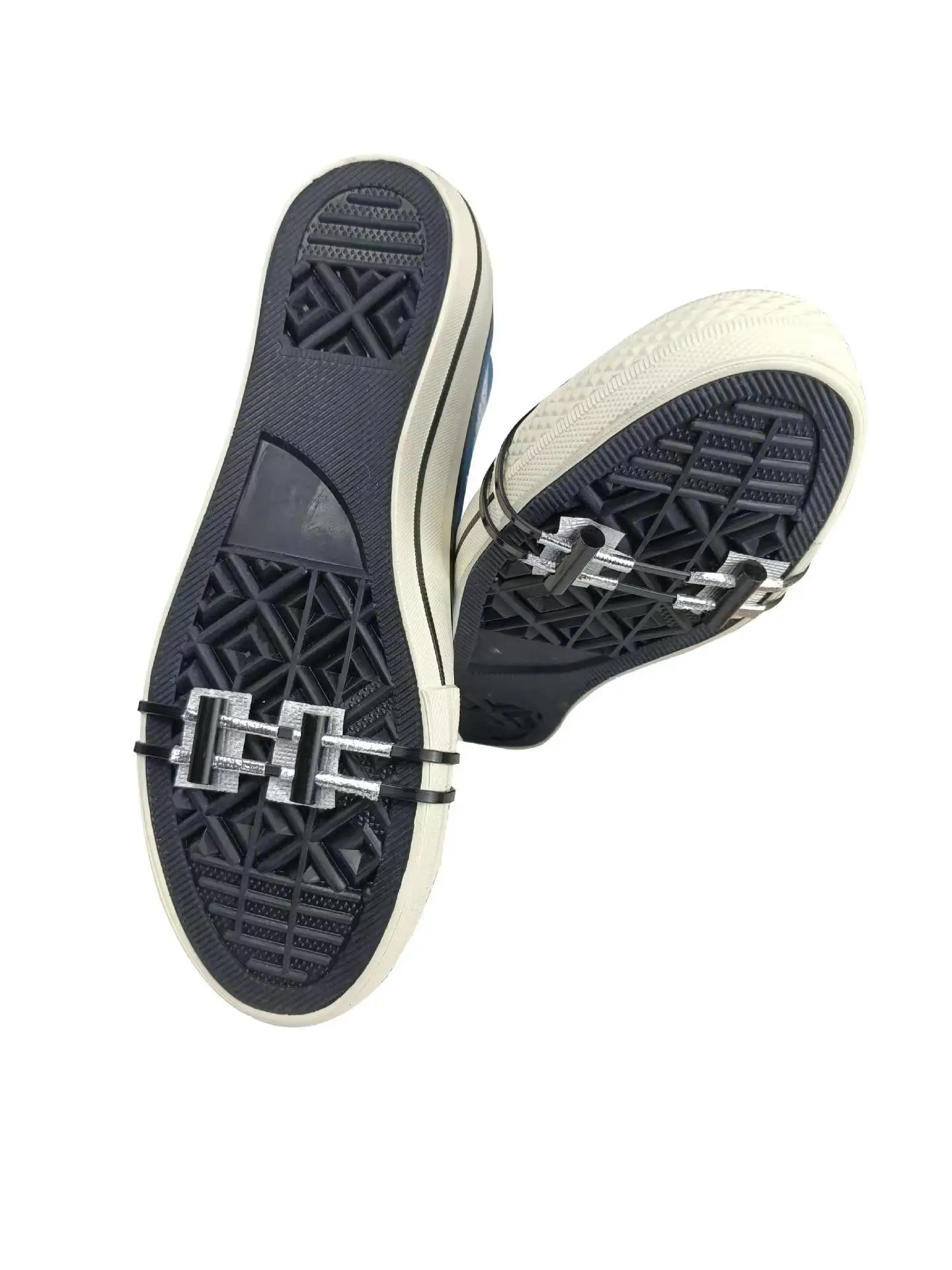 8x26mm Foot brake spark with holes Small Ferro Rod Survival Toggle Hole Drilled Flint Fire Starter for Paracord