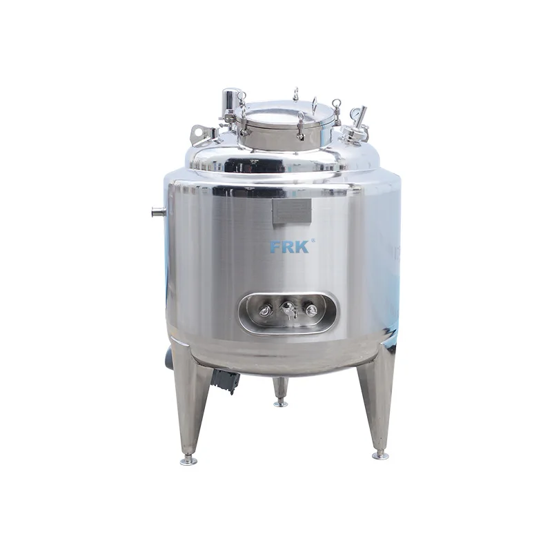 
500 liter large capacity vacuum magnetic stirred reactor with stirrer and bottom agitator 