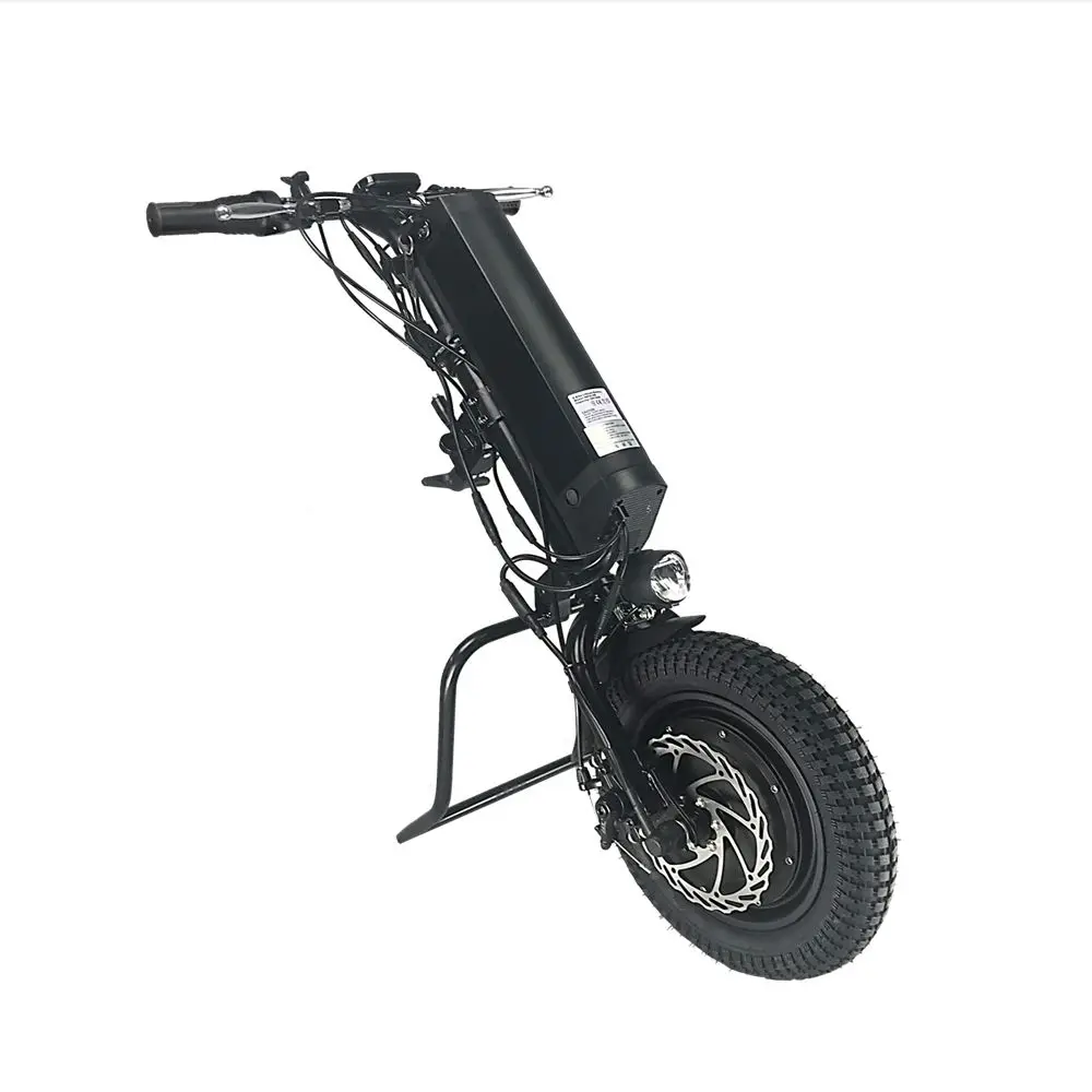 High Torque 12inch 36v 500w Handbikes Wheelchair Attached Handcycle Hand Bike Rehabilitation Therapy Supplies Aluminum Alloy CE