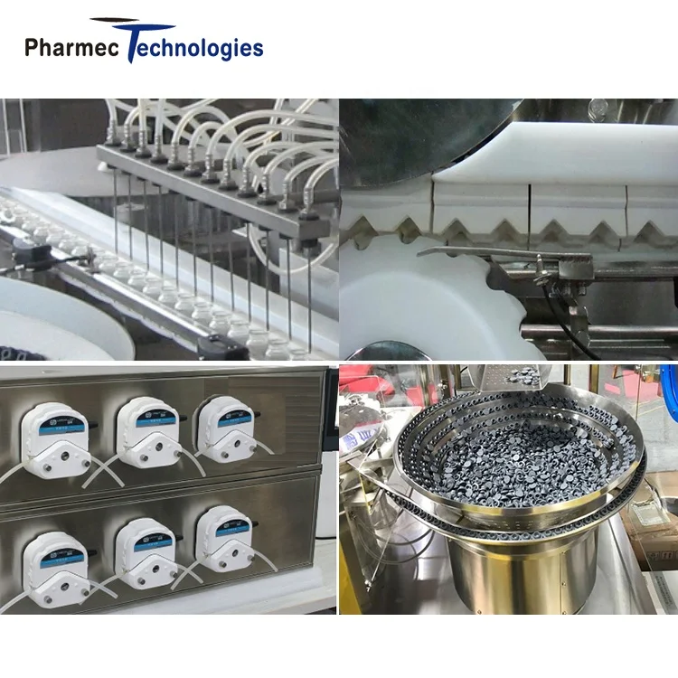 Automatic Dropper Bottle Production Line High Speed Medicine Vial Filling Machine