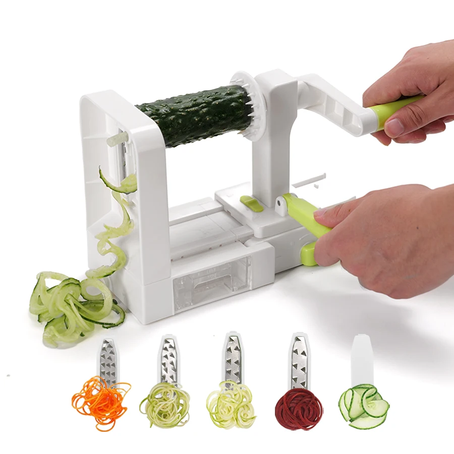 Multifunctional Household Kitchen Portable Folding Hand Roll Silk Grater Cutting Manual Vegetable Cutter Silk Cutter