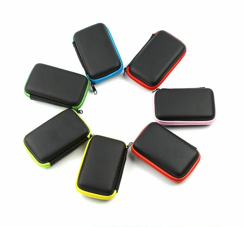 JJ CASE Custom Promotional Gift Zipper Earphone Eva Case with PU material