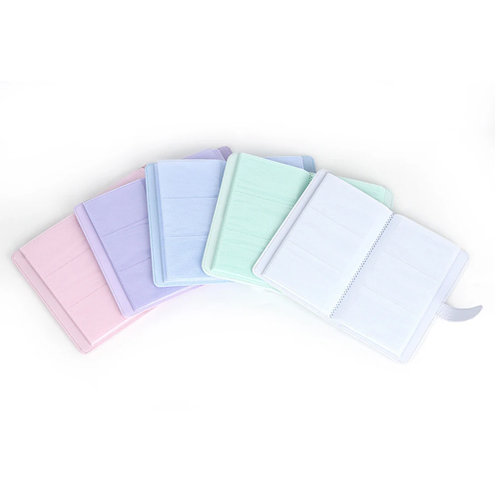 Portable 3 inch Photo Album for Fujifilm Instax Mini 12 11 Film Photocard Holder Ticket Card Collection Book