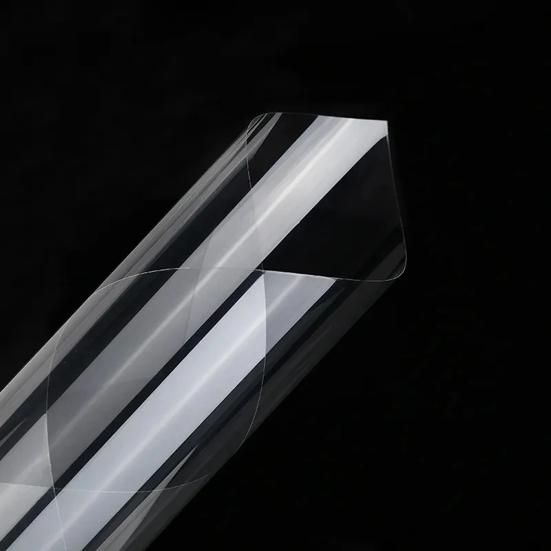 2mil 4mil 8mil 12mil Anti-Theft Explosion Protective Safety Window Glass Film Transparent Security Film For Home