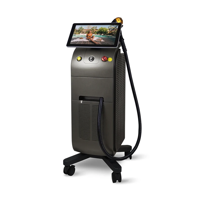 Diode Laser 808nm 755nm 1064nm Hair Removal Cosmetic Beauty Machine Ice Titanium Platinum Triple Waves Depilaction Medical Equi