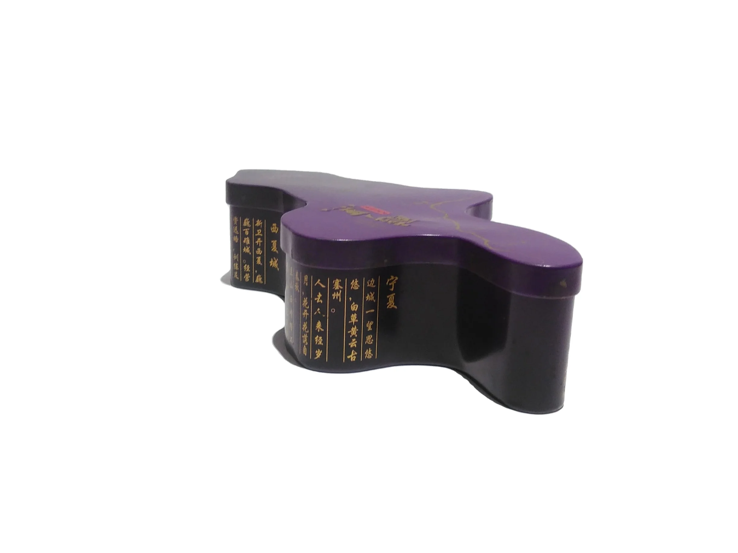 Рекламная нестандартная листовая банка для чая