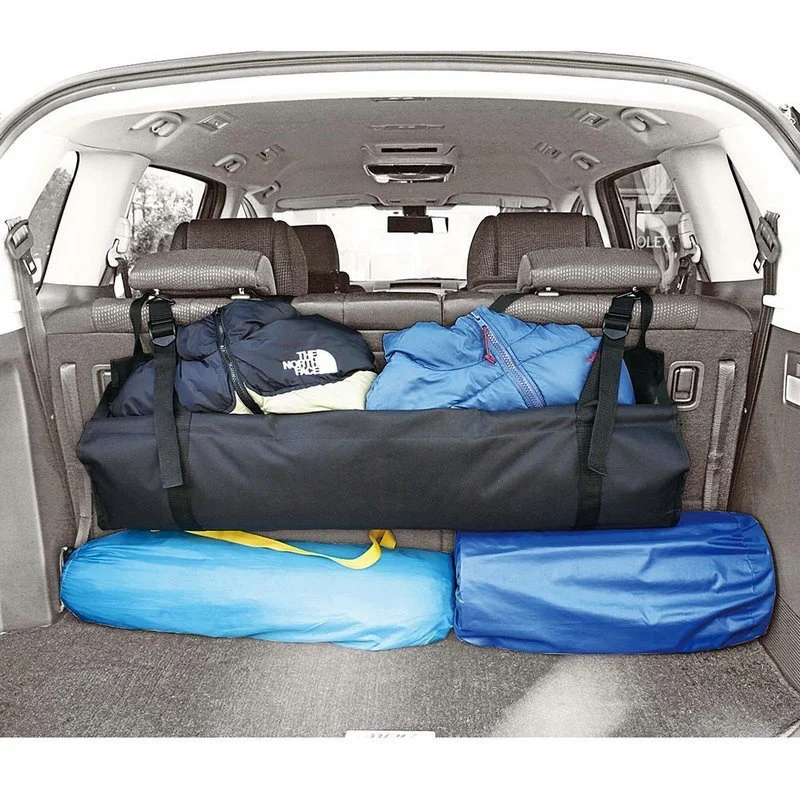 1680D oxford stowing tidying interior holders car fold-able organizer storage bags universal car trunk organizer