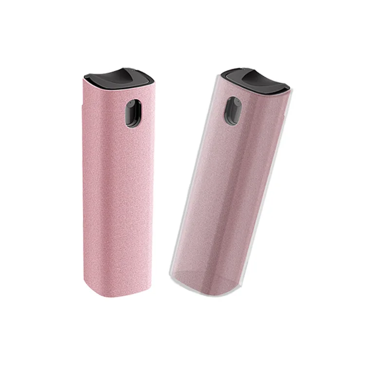 portable newest 2 in 1 phone screen cleaner spray 2 in 1 cleaning phone touch screen mist screen cleaner