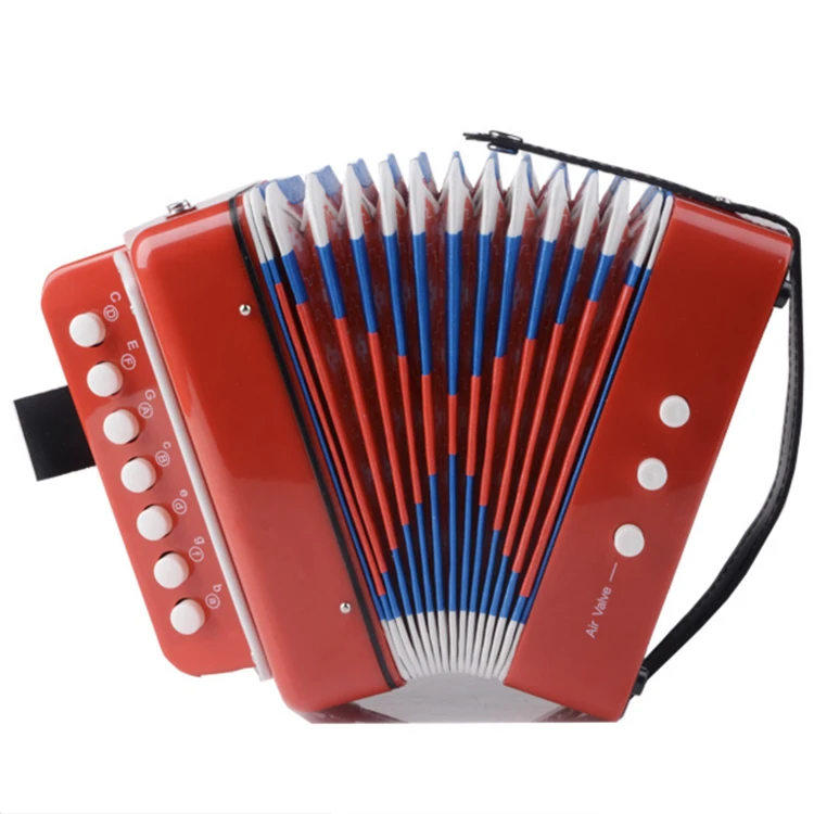  2bass children accordion button type plastic toy for