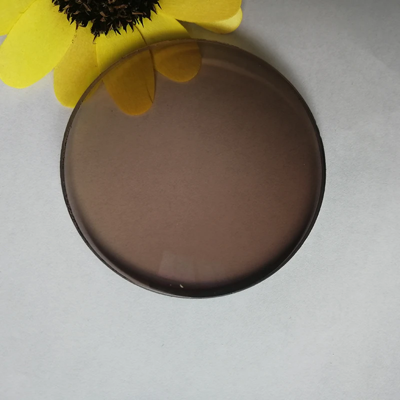 New coming hot sale PBX lens 1.56 photochromic brown optical lenses for eyewear