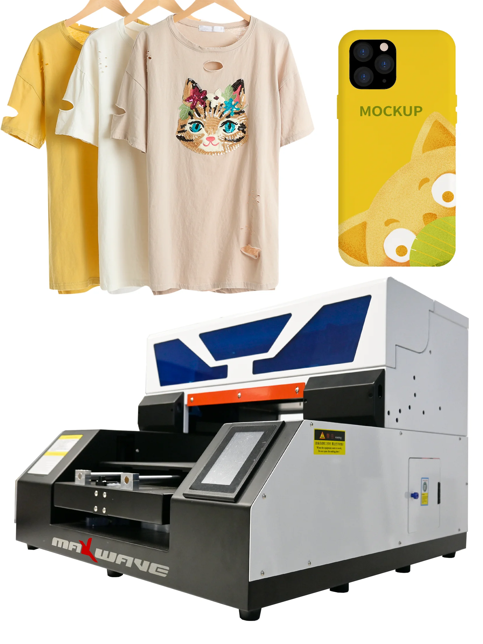 Multi Function A3 A4 DTG UV Printer Machine Automatic Flat UV Led Flatbed Printer UV