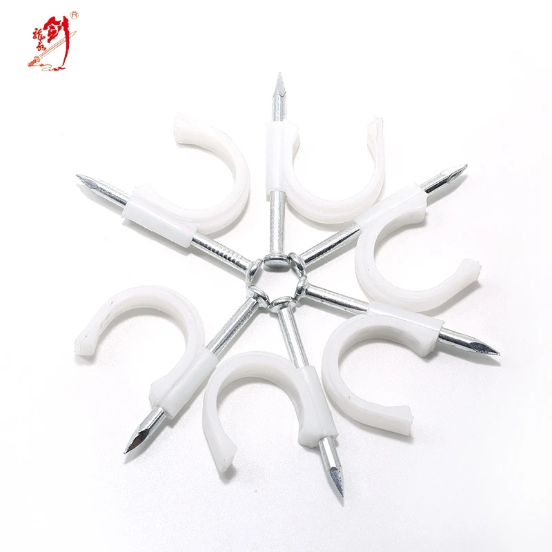 Cable clamp wire clips home decoration usage or building construction industry material