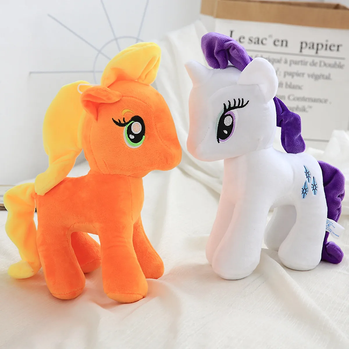 2022 new soft plush toy  Pony doll unicorn plush toy girl birthday gift