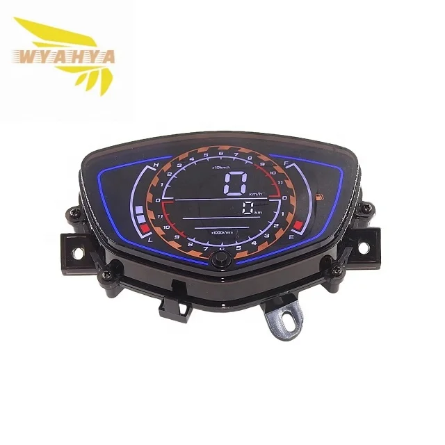 C8 Цифровой Мотоцикл Измеритель Скорости Водонепроницаемый Спидометр Тахометр измерительный прибор