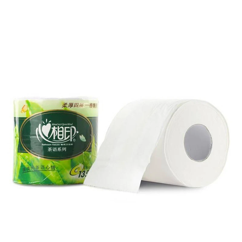 Wholesale 3/2Ply Customize Soft Factory Price Virgin Wood Pulp Bulk Toilet Paper Loo Roll Bog Roll Facial Tissue Toilet Paper