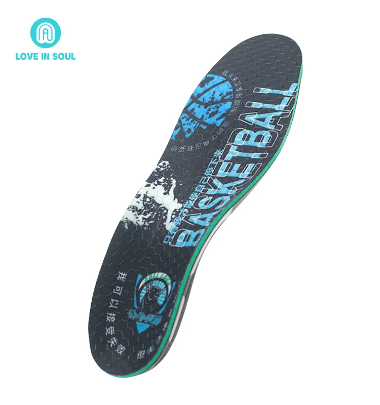 Foot Pads Sport Podiatry Orthotics Insole Unisex Sport Shoe Insole PU Arch Support Sports Shoe Insole