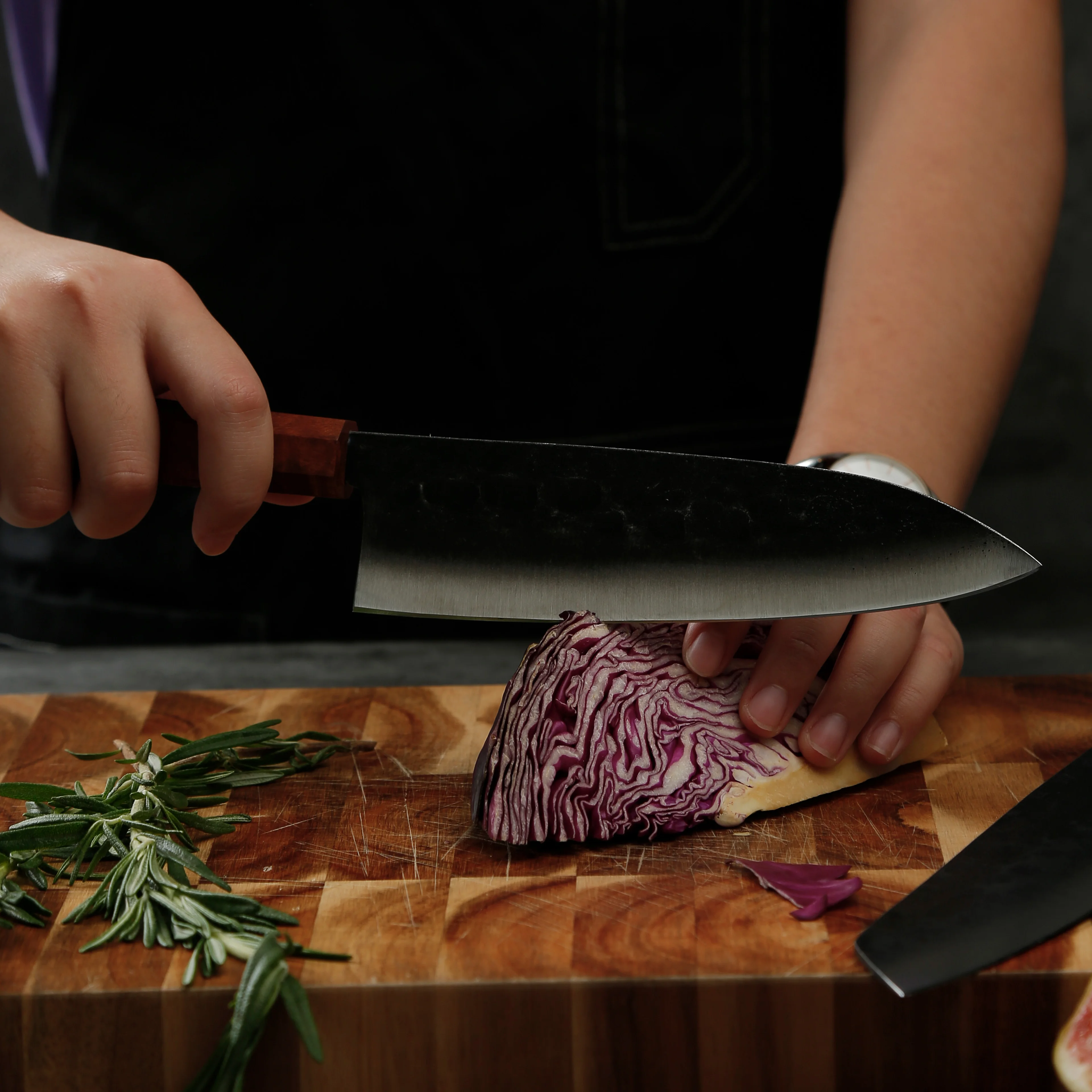 Chef Knives Kitchen Knife Damascus Steel Stabilized Wood New Product Ideas Function 8 Inch Customized Logo Giftbox Cutting Knife