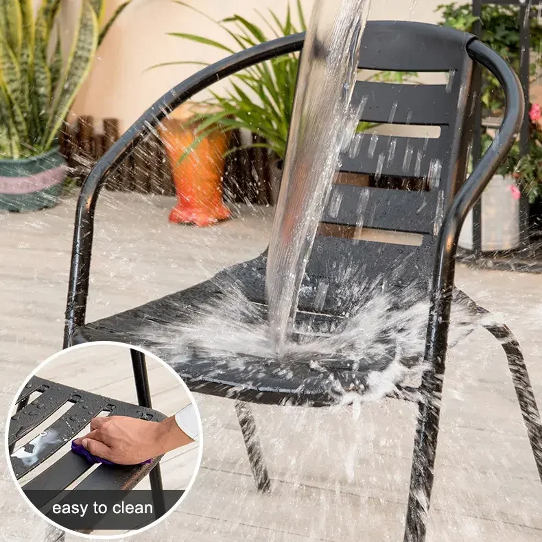 Free Sample For Checking Quality Corona Garden Chair Unique Patent Mold Forming Dining Stacked Chair