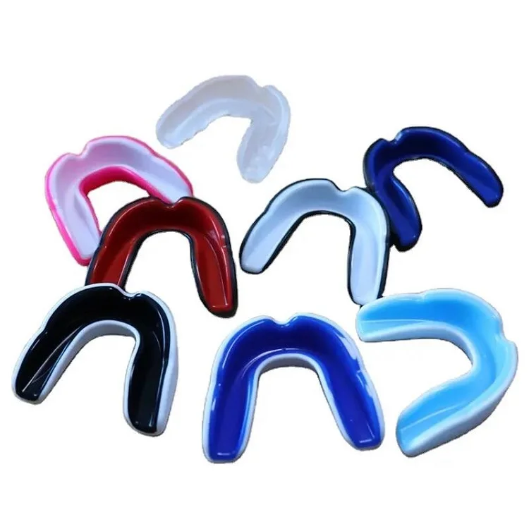 Adult Sport Mouth Guard EVA Teeth Protector Boxing Sports Football Mouthguard Tooth Brace Protection