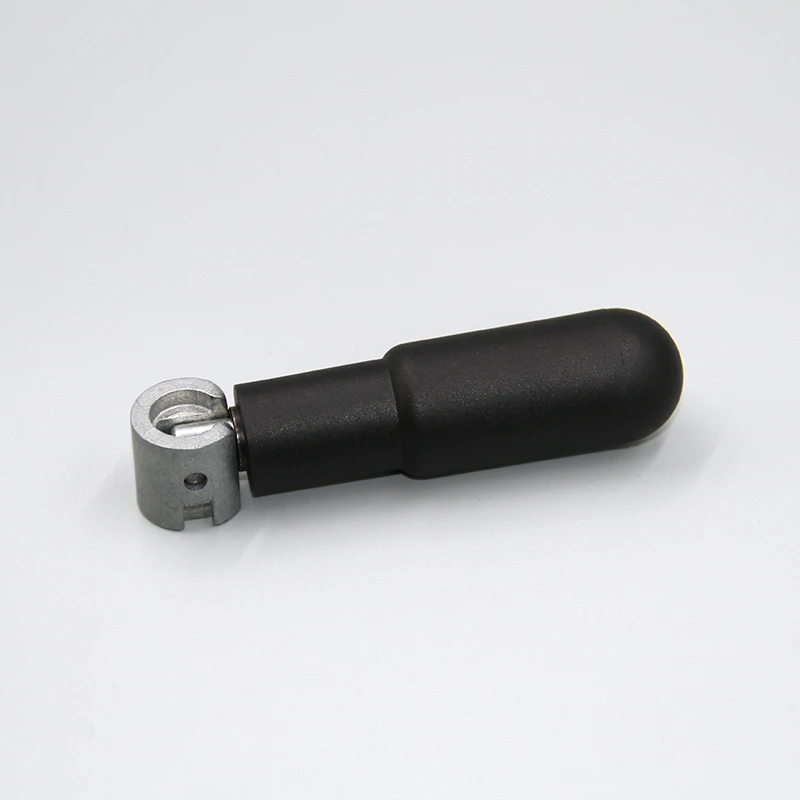 Nylon Black Round Head Foldable Mechanical Handle Plastic Adjustable Rotatable Grip Hardware Handle