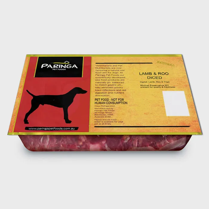 Корм для домашних животных, Приготовленное мясо говядины с рисом-кенгуру, без жира, питательные вещества